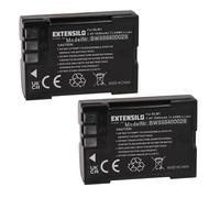 EXTENSILO 2x Battery Replacement for Olympus PS-BLM1 for Camera DSLR (1600 mAh, 7.4 V, Li-ion)