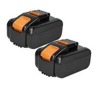 EXTENSILO 2x Battery Replacement for Rockwell RW9351.1 for Power Tools (6000 mAh, Li-Ion, 20 V)