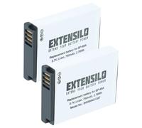 EXTENSILO 2x Battery Replacement for Samsung BP-85a, BP85a, EA-BP85a, IA-BP85a for Camera DSLR (750 mAh, 3.7 V, Li-Ion)