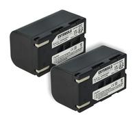 EXTENSILO 2x Battery Replacement for Samsung SB-LSM80, SB-LSM320, SB-LSM160 for Camera DSLR (1640 mAh, 7.2 V, Li-Ion)