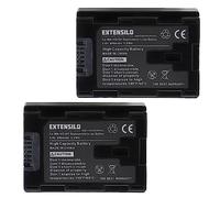 EXTENSILO 2x Replacement Battery compatible with JVC GZ-EX275, GZ-EX310, GZ-EX310AU, GZ-EX310BU Camera DSLR (890 mAh, 3.6 V, Li-ion)