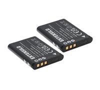 EXTENSILO 2x Replacement Battery compatible with Sanyo Xacti VPC-GC10, VPC-CG21, VPC-GH1, VPC-CS1 Camera DSLR (700mAh, 3.7 V, Li-ion)