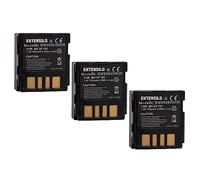 EXTENSILO 3x Battery compatible with JVC GR-DF550, GR-DF540EX, GR-X5E, GR-X5, GR-DF590, GR-DF 570, GR-DF565 Camera DSLR (700 mAh, 7.4 V, Li-Ion)
