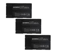 EXTENSILO 3x Battery compatible with Samsung VP-DC161W, VP-DC161, VP-D6550, VP-D653, VP-D651, VP-D455i Videocamera (800 mAh, 7.4 V, Li-Ion)
