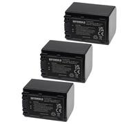 EXTENSILO 3x Battery compatible with Sony DCR-DVD306E, DCR-DVD308E, DCR-DVD310E, DCR-DVD403E, DCR-DVD404E Camera DSLR (1500mAh, 7.2 V, Li-Ion)