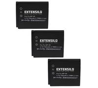 EXTENSILO 3x Battery Replacement for General Imaging GB-20 for Camera DSLR (750 mAh, 3.7 V, Li-Ion)