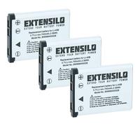 EXTENSILO 3x Battery Replacement for Kodak Klic-7006, LB-012 for Camera DSLR (700 mAh, 3.7 V, Li-Ion)