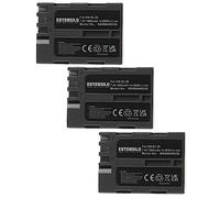 EXTENSILO 3x Battery Replacement for Nikon EN-EL3e for Camera DSLR (1900mAh, 7.4 V, Li-ion, Black)