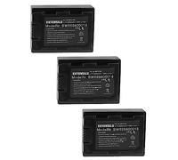 EXTENSILO 3x Battery Replacement for Samsung IA-BP210E, CS-BP120E, IA-BP210 for Camera DSLR (2000 mAh, 3.7 V, Li-Ion)