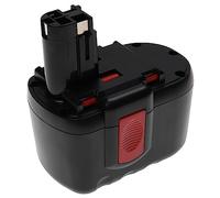 EXTENSILO Battery compatible with Bosch GBH24VF, BACCS 24V, GBH-24V, 52324, 52324B, GCM24V, GKG 24V Power Tools (3300 mAh, NiMH, 24 V)