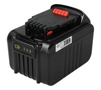 EXTENSILO Battery compatible with Dewalt DCR020, DCP580N-XJ, DCR006, DCR011, DCR011-XJ, DCR017, DCP580NT-XJ Power Tools (6000 mAh, Li-Ion, 18 V)