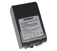 EXTENSILO Battery compatible with Dyson DC59 Animal, DC59 Animal Complete, DC58, DC59 Vacuum Cleaner Black (6000mAh, 21.6 V, Li-Ion)