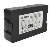 EXTENSILO Battery compatible with Flymo EasiLife 800, 350, 500, 200 Robotic Lawnmower (3.2Ah, 18 V, Li-Ion)