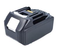 EXTENSILO Battery compatible with Makita HP457DWE, HP458DRFX, HP458DZ, HP458 DZ, HP457DWEX2, HR202D Power Tools (5000 mAh, Li-Ion, 18 V)