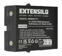 EXTENSILO Battery Replacement for Danfoss BT06K, 2303692 for Industrial Radio Remote Control (750 mAh, 4.8 V, NiMH)