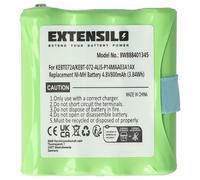 EXTENSILO Battery Replacement for Motorola IXNN4002B, LIS-P14MAA03A1AX, BP-38 for Radio, Walkie-Talkie (800mAh, 4.8 V, NiMH)