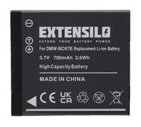 EXTENSILO Battery Replacement for Panasonic NCA-YN101F, NCA-YN101G, NCA-YN101H for Camera DSLR (700mAh, 3.7 V, Li-ion)
