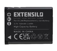 EXTENSILO Battery Replacement for Panasonic VW-VBX070, VW-VBX070E for Camera DSLR (700mAh, 3.7 V, Li-ion)