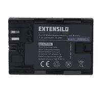 EXTENSILO Replacement Battery compatible with Canon EOS 6D Mark II, 70D, 5DS R, 6D, 7D, 60Da, 60D Camera DSLR (2250 mAh, 7.2 V, Li-ion)