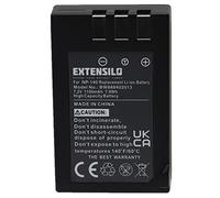 EXTENSILO Replacement Battery compatible with Fujifilm FinePix S100, S100FS, S200, S200EXR Camera DSLR (1100mAh, 7.2 V, Li-ion, Black)