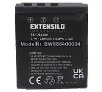 EXTENSILO Replacement Battery compatible with Medion Traveler DC-8300, DC-8600, DC-8500, DC-X5, DC-XZ6 Camera DSLR (1250 mAh, 3.7 V, Li-ion)