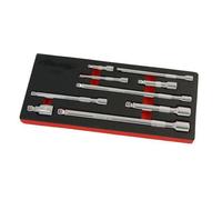 Extension Bars - 9 Piece Set 1/4 Inch 3/8 1/2 Drive (Neilsen Ct1232)