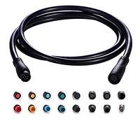 Extension Cable 2Pin/3Pin/4Pin/5Pin/6Pin/7Pin/8Pin/9Pin Waterproof Plug Works for Electric Bicycle Light/Throttle/Ebrake/Display Ebike Parts Extend Cable (6pin 80cm)
