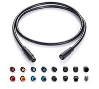 Extension Cable 8Pin Waterproof Plug Female to Male Works for Electric Bicycle Light/Throttle/Ebrake/Display Ebike Parts Extend Wire(8pin, 50cm)
