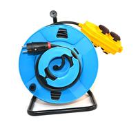 Extension cable on reverse cable reel PVC H05VV-F 3G1.5mm² , 25-50m