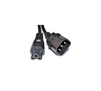 Extension Cable Power Supply C14 to C5 1.8M Black ICOC 15-NC