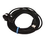 Extension cable PVC H05VV-F 3G2.5 with 2 x distributor 1-50 m