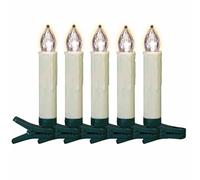 Extension Candle Set 5 Pieces Light Tubes Decoration Advent Christmas