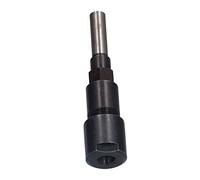 Extension Chuck for Woodworking Router Collet Extension Chuck, Shank Router Collet Milling Bits with Round Shank and Complete Cutting Depth (Headerbsf4vtkshamd-12)