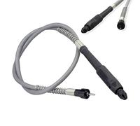 Extension Cord Flexible Shaft, Metal Flexible Shaft Handle Grinder Attachment 1068mm for Dremel and Rotary Tools, 0.3-3.1mm Clamp