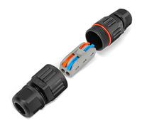 Extension Cord Repair Kit, Waterproof Electrical Connectors Cold-Resistant Heat-Resistant Flame for Outside