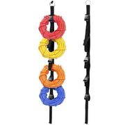 Extension Cord Wrap - Cord Organizer Straps,Wrap Hangers Tool Cable 2 Piece for Electrical Vertical Space Garden Rope Rv Garage Power Hose Cable Management