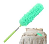 Extension Duster - Telescopic Duster, Reusable Fiber Duster, Flexible Dust Brush - Spider Web Duster with Telescopic Rod, Spider Web Brush & Ceiling Brush for Jalo