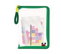 Extension File Folder - Portable Filing Bag, Paper Storage Bag, Envelope , Zipper Document Holder with Actions for Homework for School Office and Travel Requirements