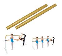 Extension for 6Ft Double Bar Curved Ballet Barre 25"/2Ft - Add-On Only, Not a Standalone Barre - Compatible with 6Ft Double Bar Ballet Barre