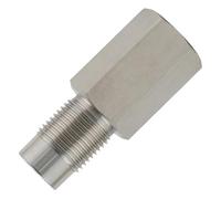 Extension for Pipes | Industrial Stainless Steel Adapter - Length 5.8 cm Thread M18×1.5 Anti-Leak for Irrigation Garden Industrial Plumbing