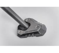 Extension for side stand foot Black/Silver. Kawasaki Versys 1000 (14-).