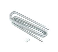 Extension for Vehicle Exhaust Pipe Replacement Exhaust Pipes for Generator Exhaust Hose 98.43 Inch Extension Tube