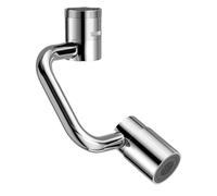 Extension Giratoria Para Grifo, Adaptador De 1440 Grados, Extension Giratoria De Múltiples Aplicaciones Versátiles| 5,31x3,35x0,98 PulgadasExterior Y Hotel Y Dormitorio Fregadero