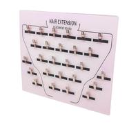 Extension Holder - Extension Frame Holder, Extension Storage Holder | Graft Wig Section Display With Clip For Hairpieces, Home And Hair Salons