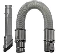 SPARES2GO Compact Extension Hose for Dyson DC16 DC24 DC30 DC31 DC34 DC35 Vacuum Cleaner + Combination Crevice/Dusting Brush Tool