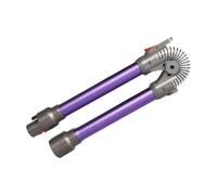 Extension Hose Crevice Tool, Compatible with Dyson, V6 V7 V8 V10 | V11, V15, flexible metal crevice tool for narrow gaps, edges, and tight household areas(Purple)