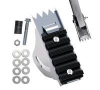 Extension Ladder Feet - Anti-Skid Stable Rubber Pads | Extension Ladder Replacement - Sturdy for Attic Roof Stairs Workbench Drill Picking Work Home Indoor Outdoor