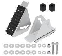 Extension Ladder Parts, Shoe kit for Extension Ladders, Aluminium Extension Ladder, Safety Extension Ladder Feet for Ladder Anti-Skid Feet Set Safe Ladder Replacement Feet Ladder Accessories Loopunk