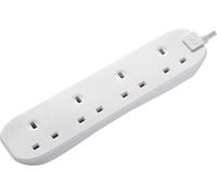 Extension Lead 1 2 4 6 Gang Way Plug Sockets 2/5/10M Cable Electric Mains Power