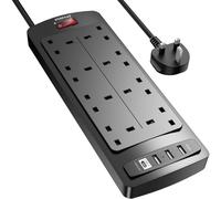 Extension Lead with 4 USB Slots (3.4